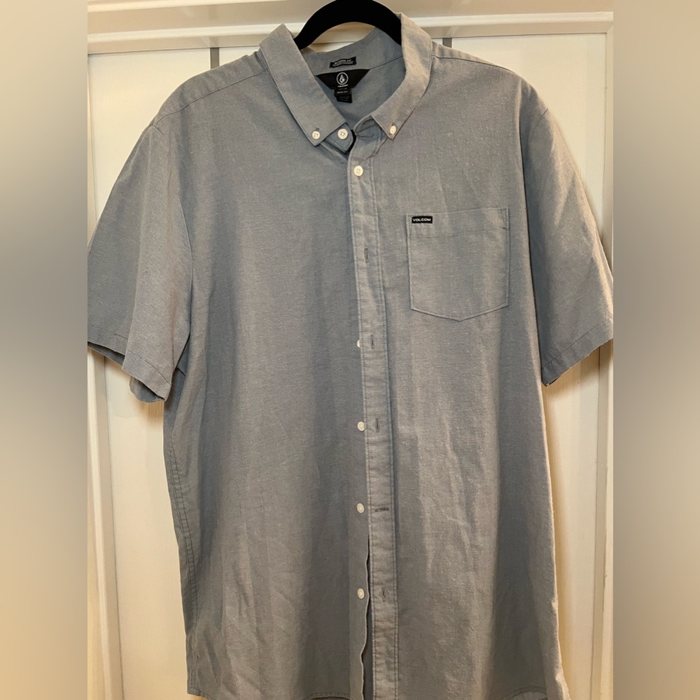 Volcom Everett Oxford Button Down XXL